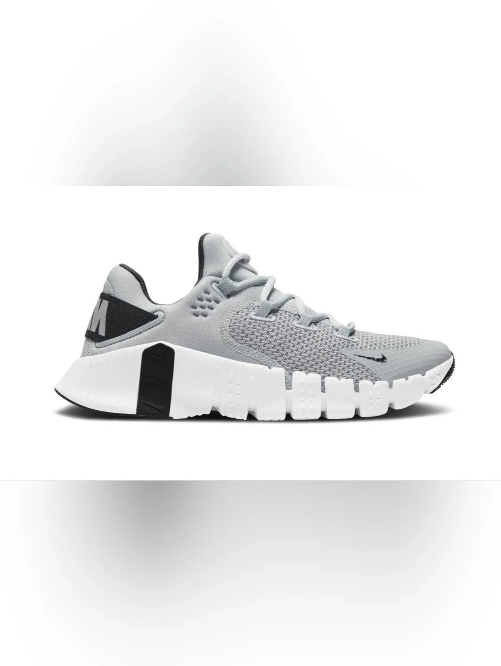 Nike Free Metcon 5 CT3886-001 Wolf Gray Black White Men's Size 14